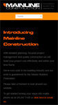 Mobile Screenshot of mainlineconstruction.co.nz